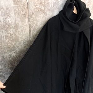 Dani Colby vintage black wool women’s cape